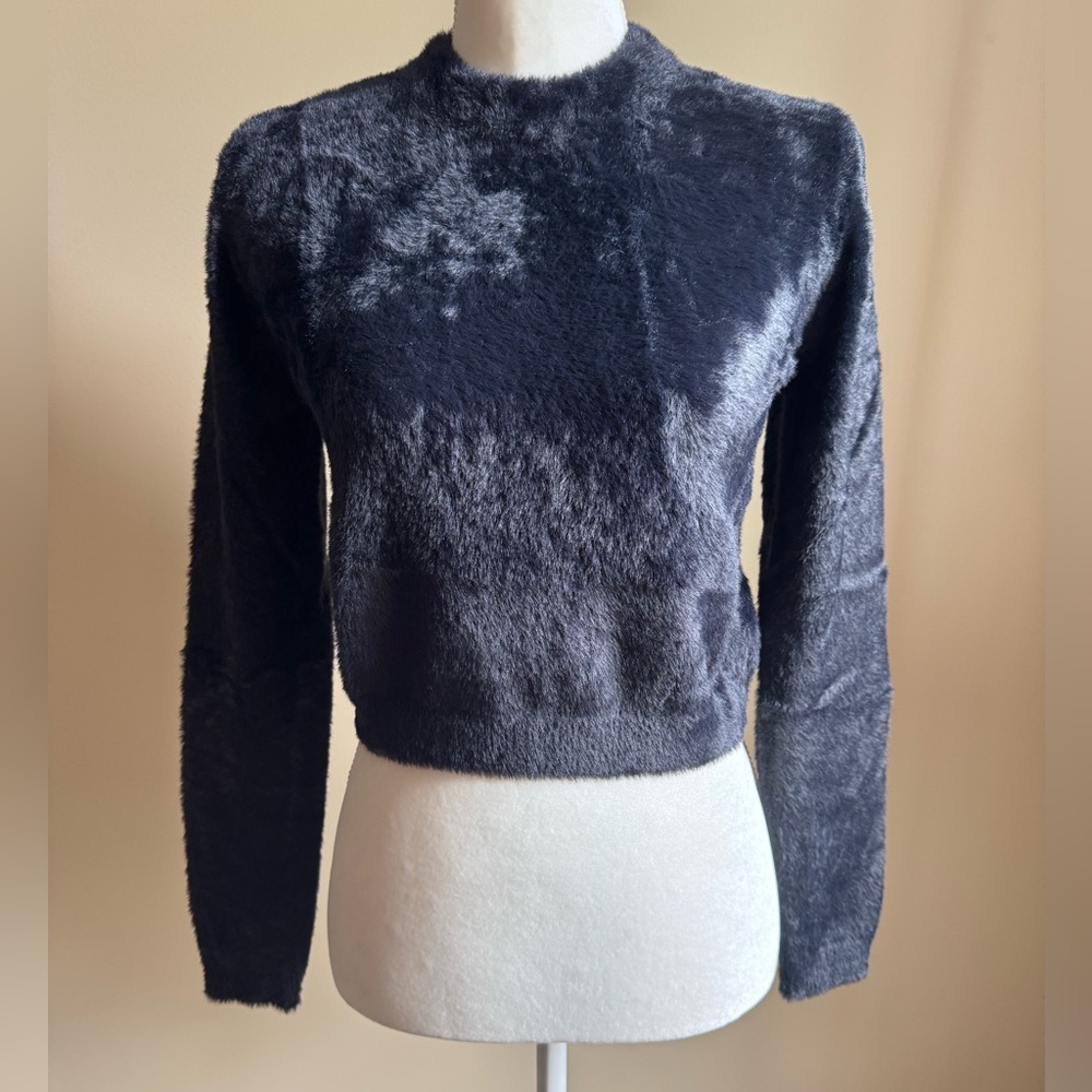 Katie J NYC Mara Sweater in Black NWT